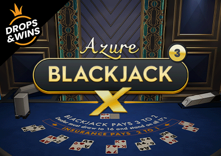 Blackjack X 3 - Azure